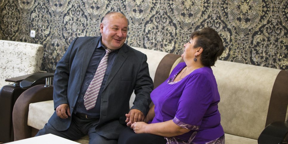 照片:谢尔盖和尼娜·斯克林尼科夫