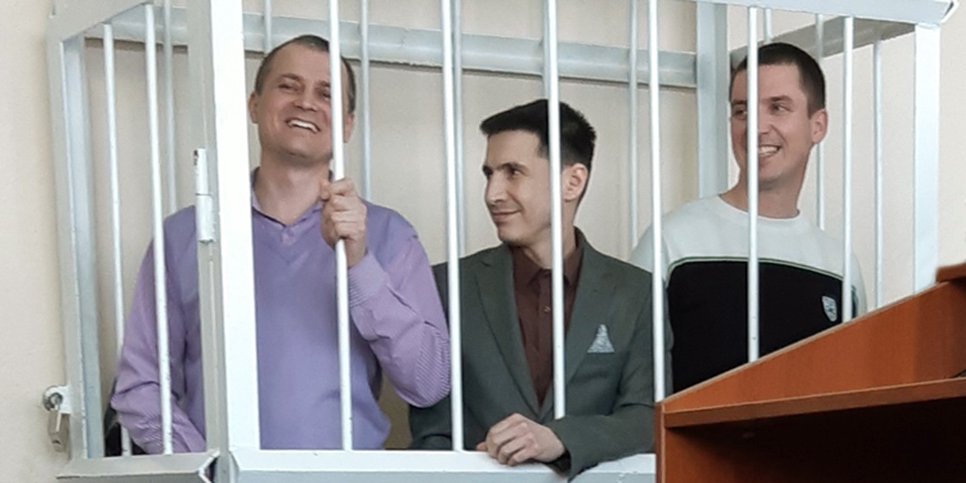 사진: 펠릭스 마함마디예프, 콘스탄틴 바제노프, 알렉세이 부덴추크(2019년 4월)
