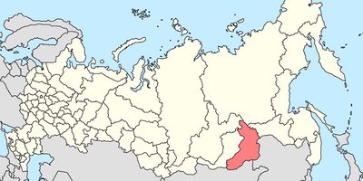 Territoire transbaïkal sur la carte de la Russie. Source : Marmelad / CC BY-SA 2.5