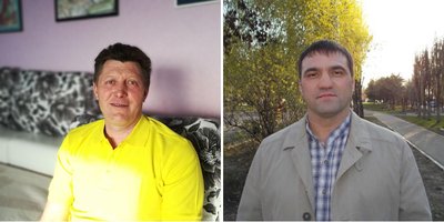 Foto: Gennady German y Roman Gridasov