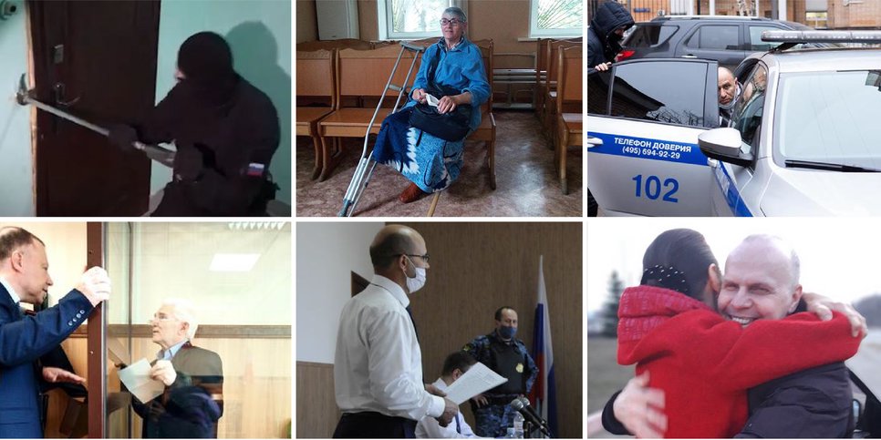 В 2020 году продолжились репрессии Свидетелей Иеговы. Источник фото слева вверху: [Следственный комитет РФ](https://www.youtube.com/channel/ucoiawkqufmdjuk7wwdiokpa)