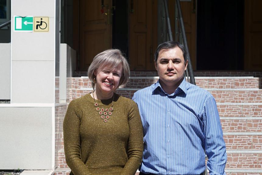 Рустам Сеидкулиев с женой Юлией