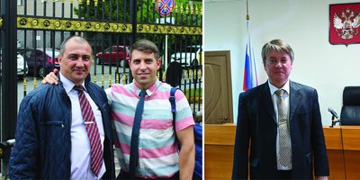 Na foto: Shamil Sultanov, Alexander Akopov, Konstantin Samsonov