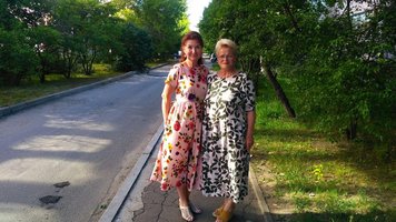 Lioubov Ovchinnikova et Lioubov Kocherova, juillet 2023