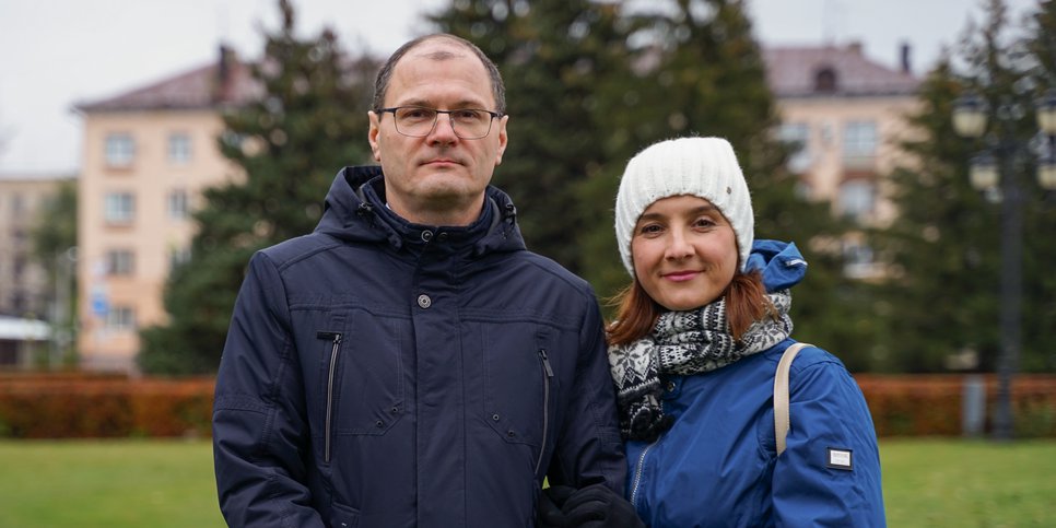 Александр и Екатерина Чаган, 29 октября 2022 года