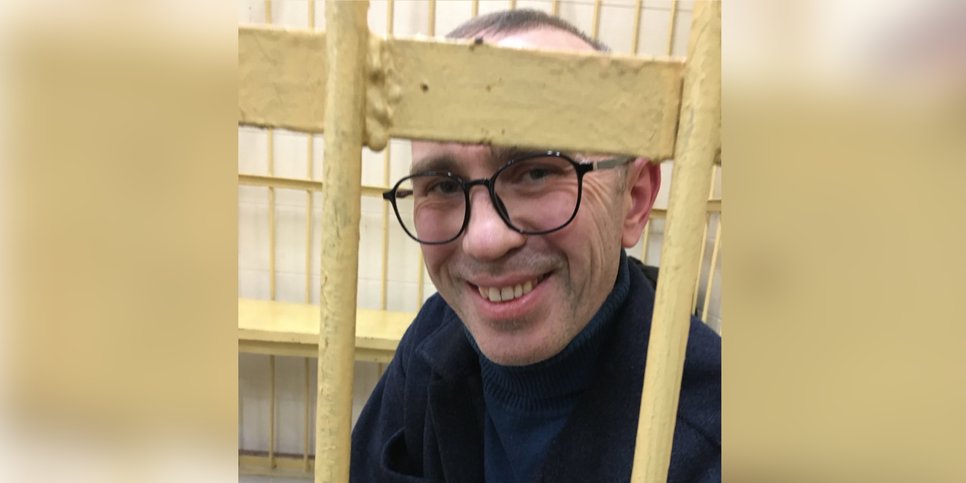 Anton Virich oikeussalissa huhtikuussa 2024