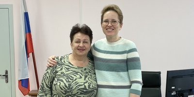 Larisa Potapova ja Olga Kalinnikova. Maaliskuussa 25, 2025