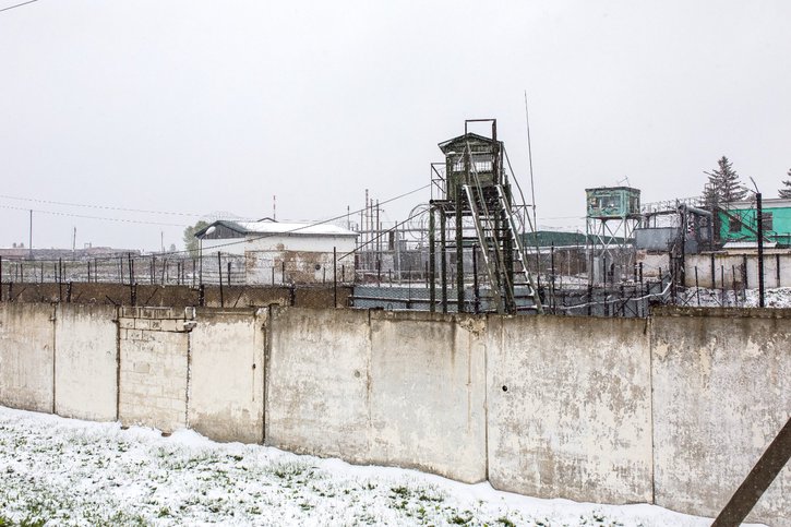 Näkymä Tatarstanin tasavallan rangaistussiirtolaan nro 8