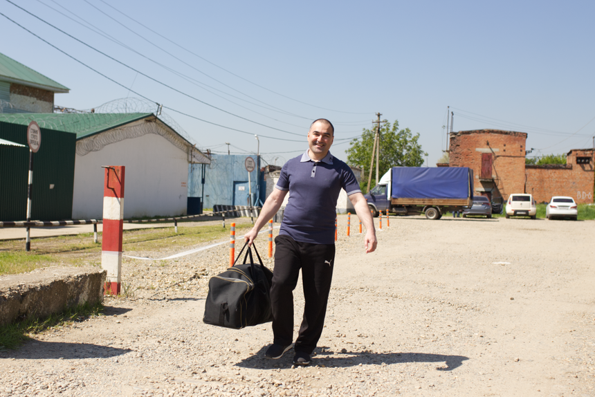 Инвер Сиюхов на фоне СИЗО. Апрель 2025 г.