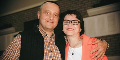 Aleksei Štšerbitš ja hänen vaimonsa Natalia