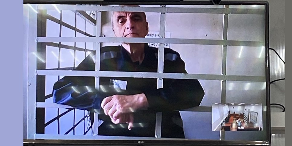 Анатолий Марунов во время заседания по видео-конференц-связи, 28 июля 2025 года