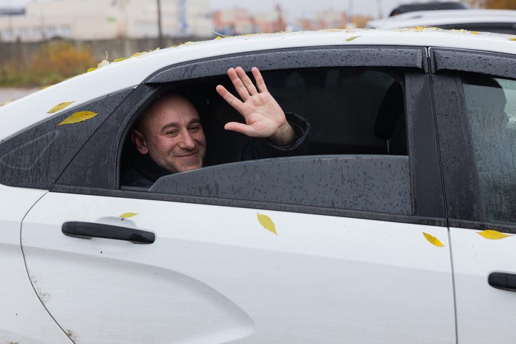 Zakaryan is driven to a deportation center